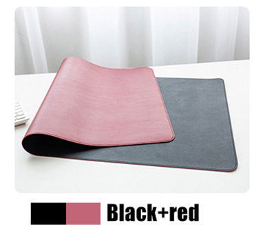 Double-Sided Heterochromatic Oversized Leather Table Mat Naseer Liaqat