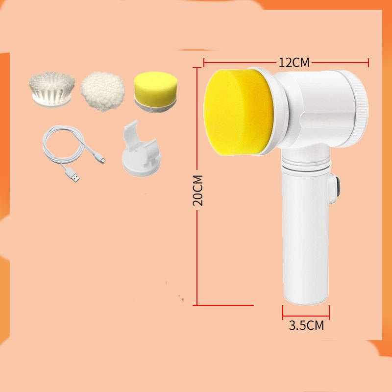 Suministros de cocina Cepillo multifuncional Fregador eléctrico Cepillo lavavajillas recargable Campana extractora automática Estufa