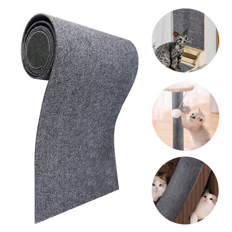 Alfombra autoadhesiva para gatos, tablero para rascar, pared, sofá antiarañazos para gatos, tablero para rascar para gatos, protección para sofá, patas afiladas, productos recortables para mascotas