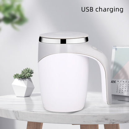 Rechargeable Automatic Stirring Cup Coffee Cup High Value Electric Stirring Cup Lazy Milkshake Rotating Magnetic Water Cup