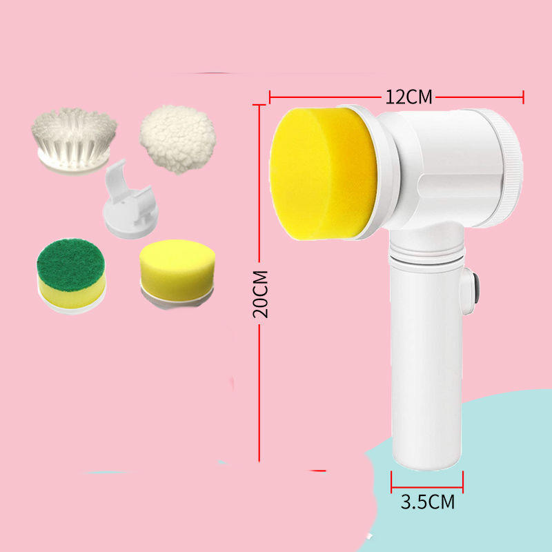 Suministros de cocina Cepillo multifuncional Fregador eléctrico Cepillo lavavajillas recargable Campana extractora automática Estufa