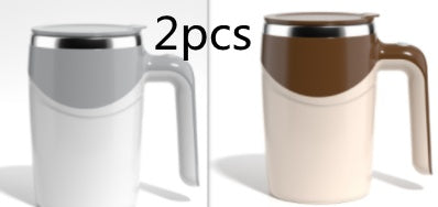 Taza de café con agitación automática recargable, taza de agitación eléctrica de alto valor, taza de agua magnética giratoria para batidos perezosos