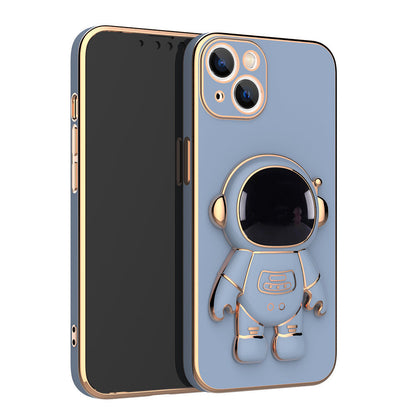 3D Astronaut Phone Case Anti-Drop Electroplating Bracket Naseer Liaqat